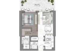 1 bedroom apartment